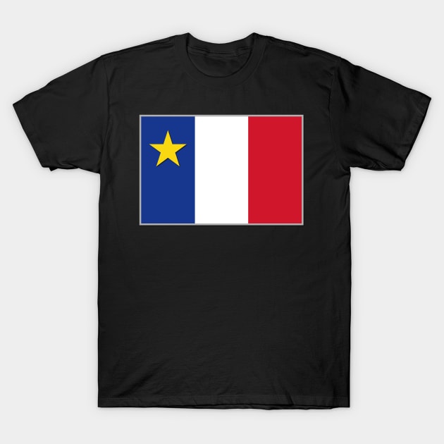 Flag of Acadia T-Shirt by twix123844